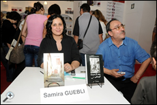 samira Guebli en vente dédicace